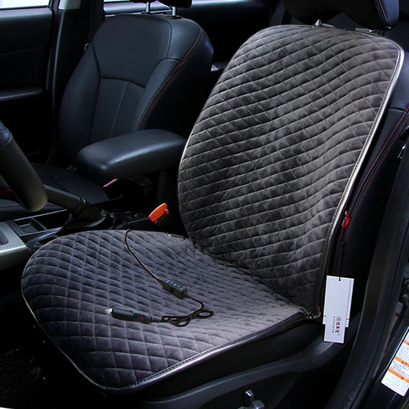 2017 Winter Car Heated Cushion Office Chairs Electric 2017 Winter Car Heated Cushion Office Chairs Electric Seat Carbon Fiber Heating 12v In Automobiles Covers From