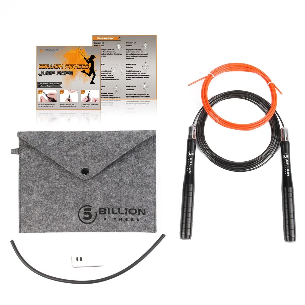 5BILLION Adjustable Skipping Rope for Gym Fitness,Boxing jumping exercise