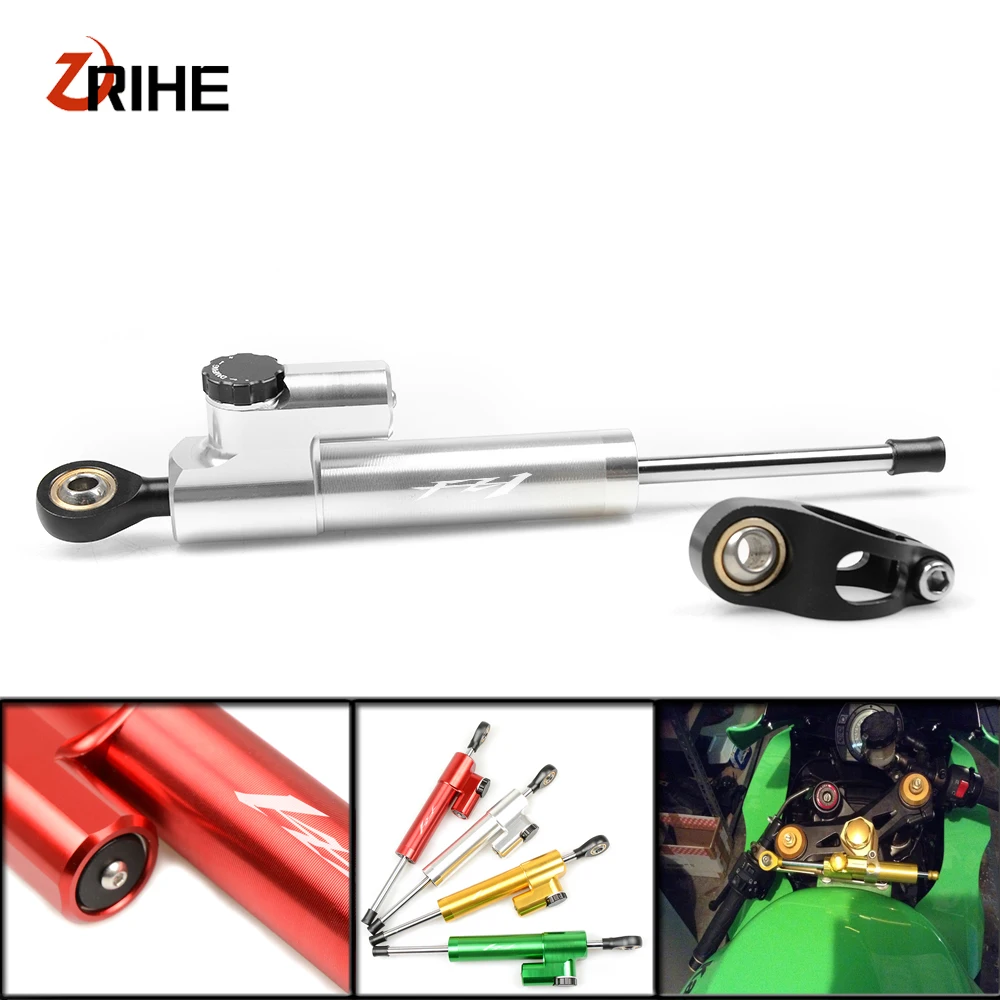 CNC Universal Motorcycle Damper Steering Stabilize Safety Control For Yamaha YZF R6 1999 2004