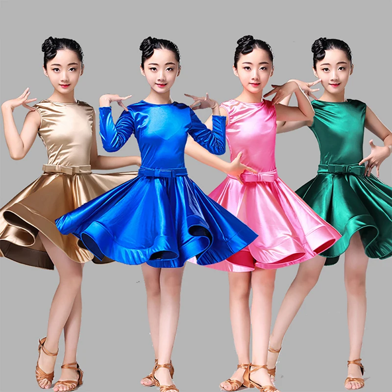 Mooie Latin Jurk Voor Meisje Jurk Verse Kleur Novel School Dans Examen Rok Kinderen School Vrouwelijke Ballroom Samba Kostuum Q11124 Mooie Latin Jurk Voor Meisje Jurk Verse Kleur Novel School Dans Examen Rok Kinderen School Vrouwelijke Ballroom Samba Kostuum Q11124