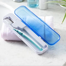 Портативное устройство для УФ-дезинфекции зубных щеток стерилизатор очиститель для хранения Oral careпутешествия