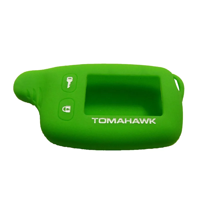 Русская версия TW9010 силиконовый чехол для Tomahawk TW9010 TW9020 TW9030 Lcd двухсторонний автомобильный пульт дистанционного управления