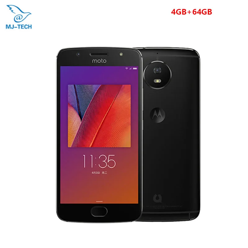 

Motorola Green Pomelo G5S XT1799-2 4G 64G Snapdragon 8937 Octa core 1.4GHz Android7.0 Fingerprint 5.2" IPS Mobile Phone