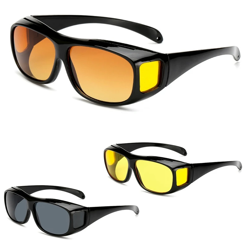 

Night Vision Driver Goggles Unisex Vision Sun Glasses Car Driving Glasses UV Protection Polarized Sunglasses Eyewear