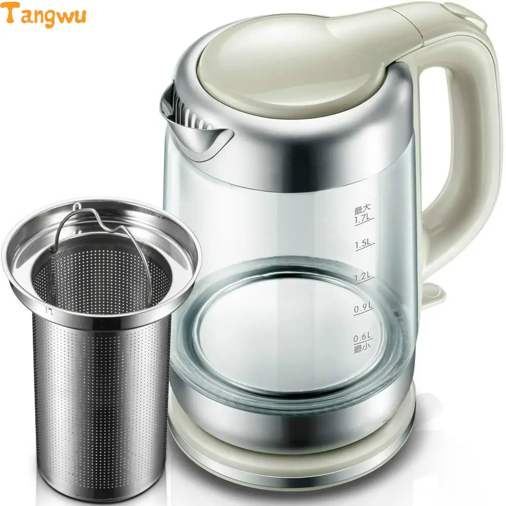 

Free shipping Electric kettle automatically without electricity Glass