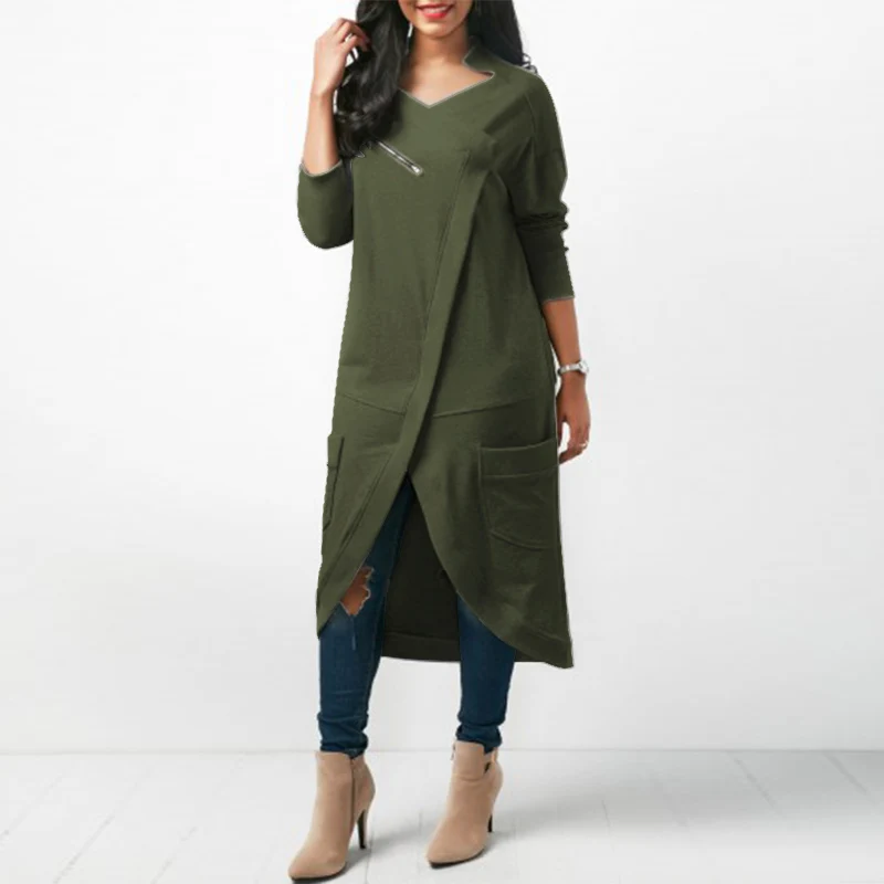 

Fashion Long Sleeve Square Collar Pullover Midi Dress Women Autumn Solid Casual Stylish Elegant Party Club Brief Vintage Vestido