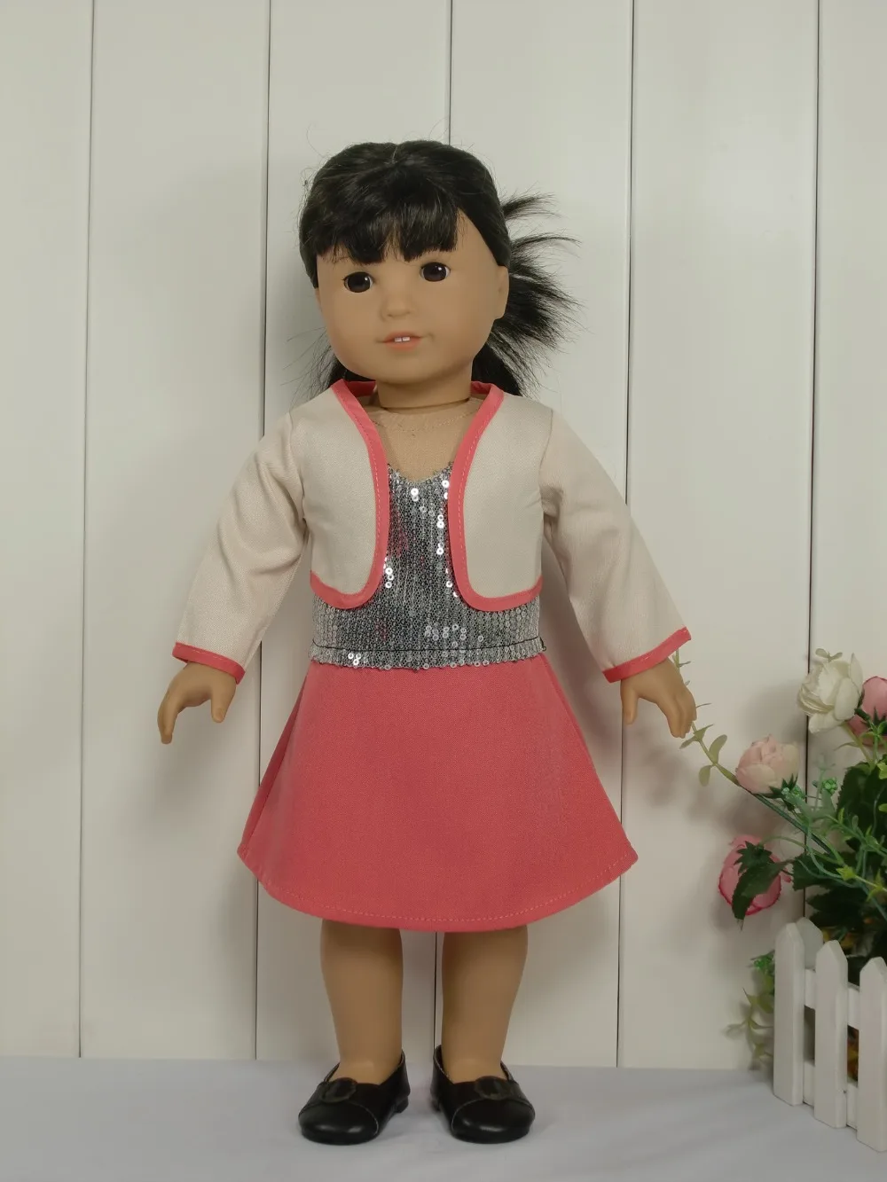 18 Inch Doll Clothing/Clothes 3 pcs A Set Fits American Girl Dolls and Other 18 inch Girl Dolls