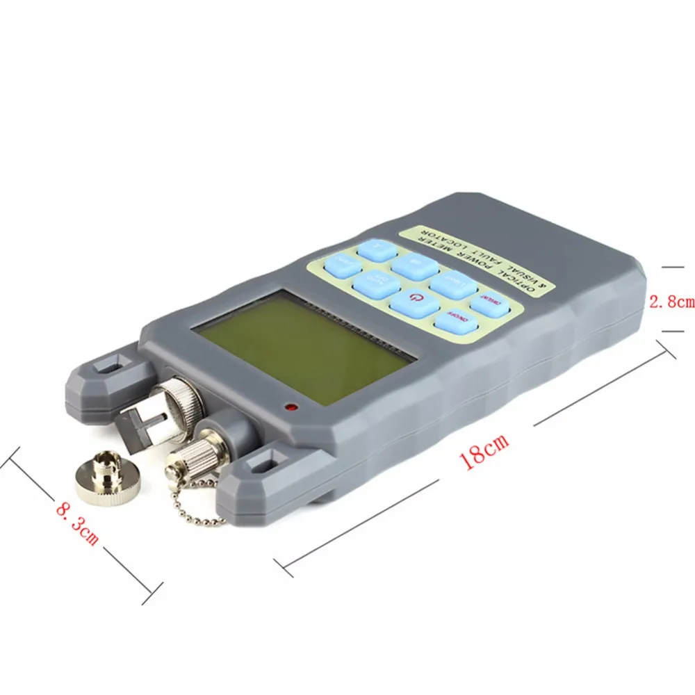 Волоконно-оптический измеритель мощности-70 до+ 10 дБм и 10 мВт 10 км волоконно-оптический кабель тестер Визуальный дефектоскоп