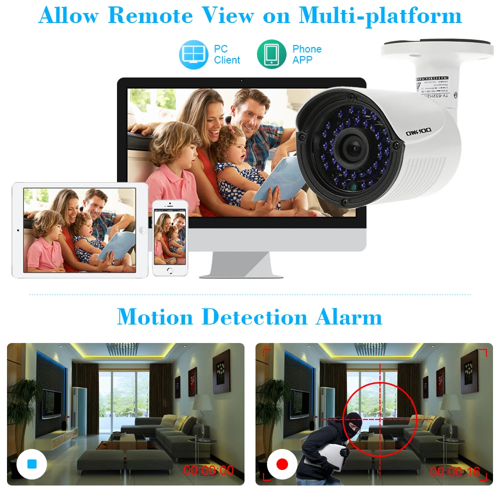 OWSOO 1080P HD IP камера мп P2P POE Onvif с 36 ик светодиодами режим ночного видения функция