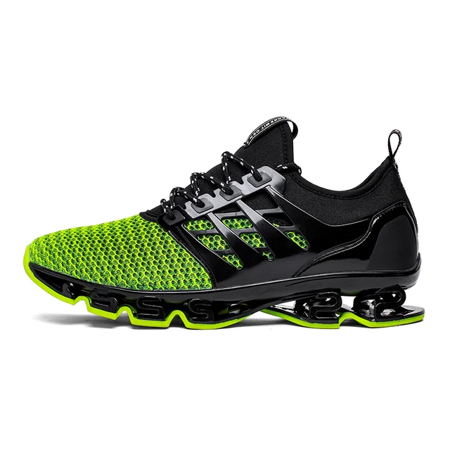 Hot 2019 Fashion Casual Shoes For Men Breathable Spring Blade Camping Shoes Men Sneakers Bounce Summer Outdoor Flats Shoes