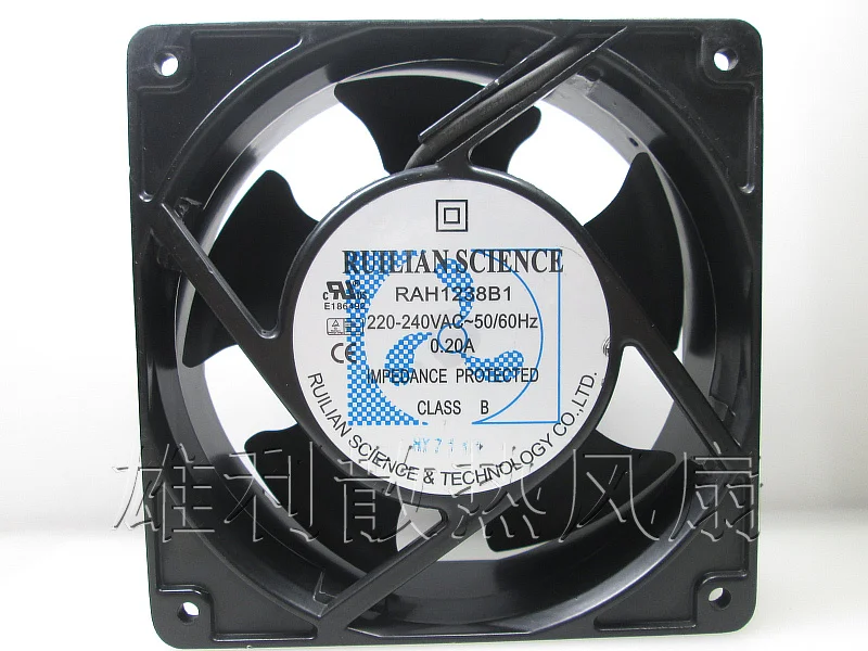 Free Delivery.RAH1238B1 220V 0.20A 12038 12CM 2 year exchange cooling