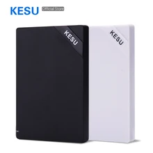 Оригинальный кесу 2,5 »внешний жесткий диск USB3.0 2 ТБ 1 ТБ 750 Гб 500 Гб 320 ГБ 250 Гб 160 Гб 160 Гб HDD Портативный внешний жесткий диск HD