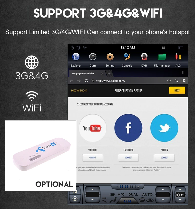 Best Tesla style Android Car GPS Navigation car No DVD Player For Hyundai Sonata 2012 2013 2014 car stereo unit multimedia Satnav 23