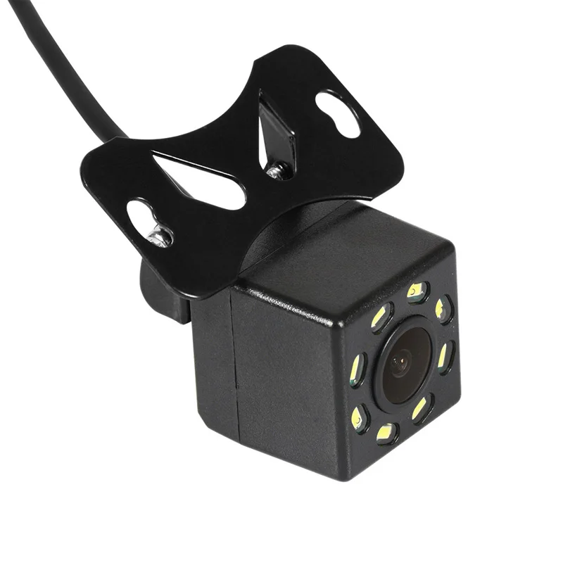 YuanTing Универсальная автомобильная парковочная камера заднего вида, ночное видение, водонепроницаемая, 170, широкий угол обзора для монитора Vechicle - Название цвета: LED 8