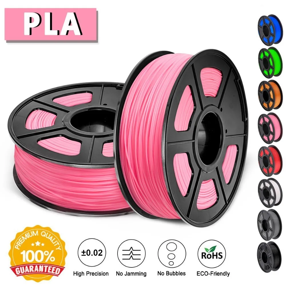 

SUNLU PLA/PLA+ Filament 1.75mm For 3D Printer Top Quality 3D Printer PLA/PLA PLUS Filament 1KG With Spool