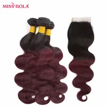 Miss Rola font b Hair b font Peruvian Body Wave font b Hair b font Weaving