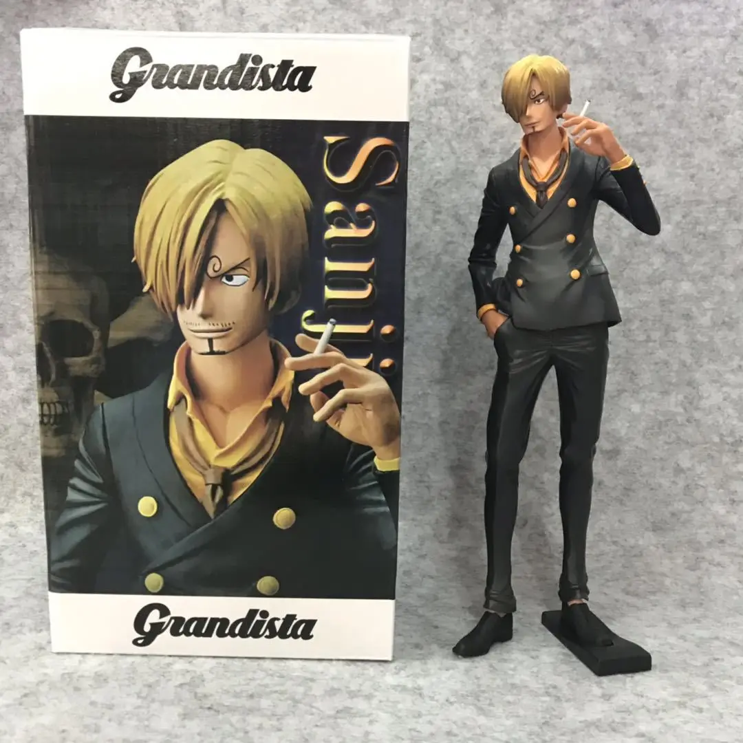 Anime One Piece Sanji Smoking Grandista Action Figures Model Collection Toy | Игрушки и хобби