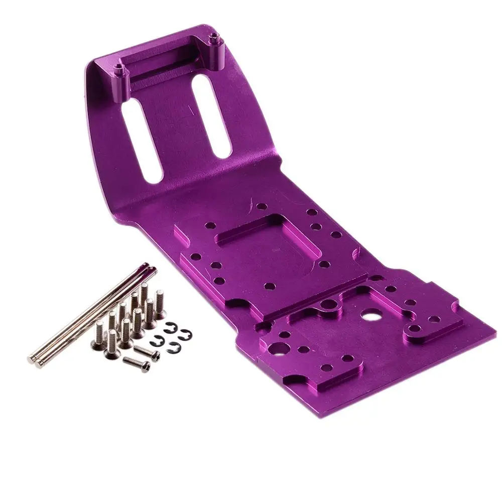 

SAV121 Aluminum Front & Rear Lower Skid Plate #85234 For RC Model HPI 1/8 SAVAGE X 4.6 FLUX HP