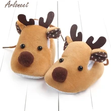 3 цвета, модная детская обувь для первых шагов,,, рождественские Нескользящие кроссовки с мягкой подошвой для мальчиков и девочек, Прямая поставка ST20