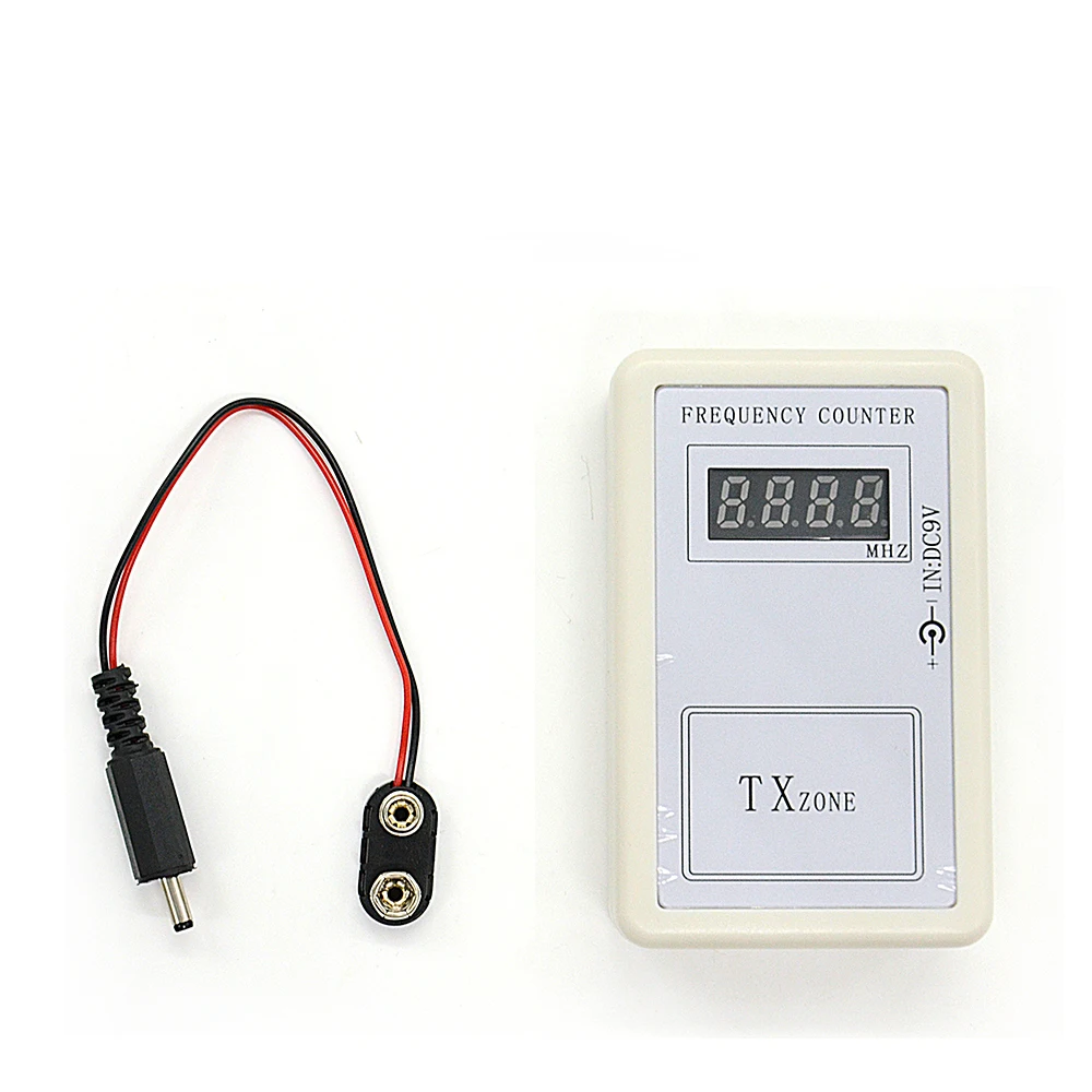 

2018 Newest Frequency Counter Indicator Detector Cymometer Remote Control Transmitter Frequency Meter Scan Wavemeter 250-450MHZ