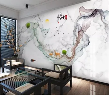 

Custom Wallpaper 3D Modern Simplicity, Artistic Line, Landscape Painting Living Room Bedroom Background Wall Decoration Mural Wa