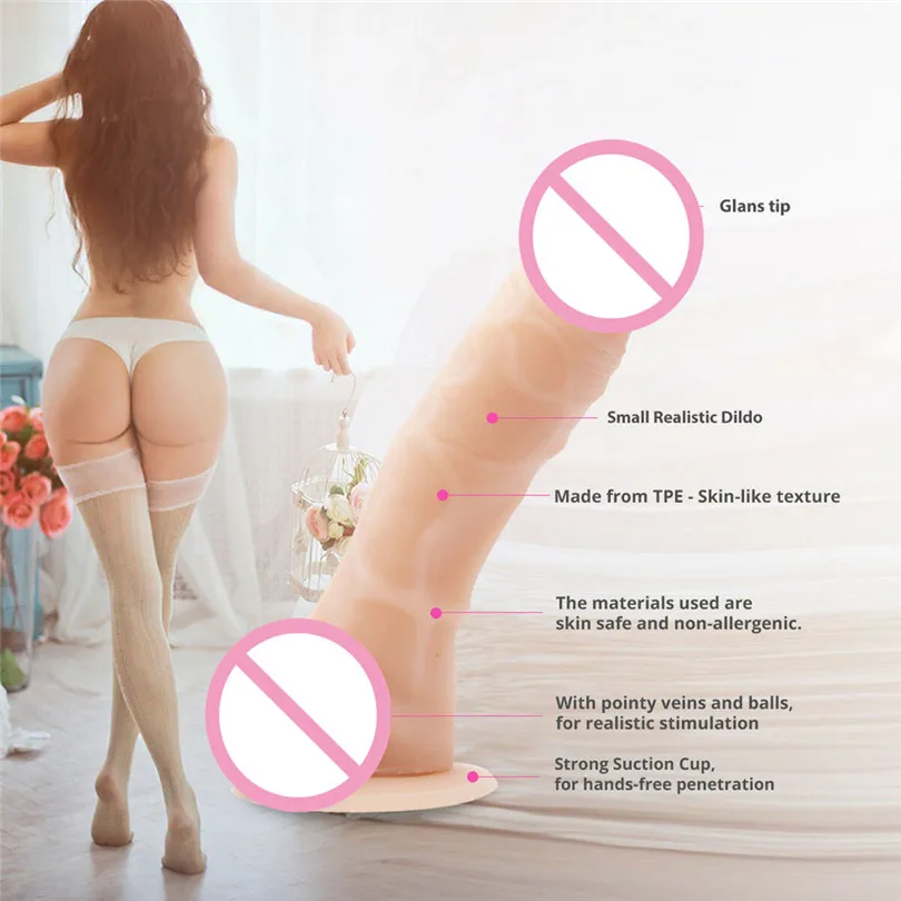 TPE Dildos Simulated Phallus Manual Simulation Of Adult Female Masturbator Female Masturbation Adult Sex Products (1)