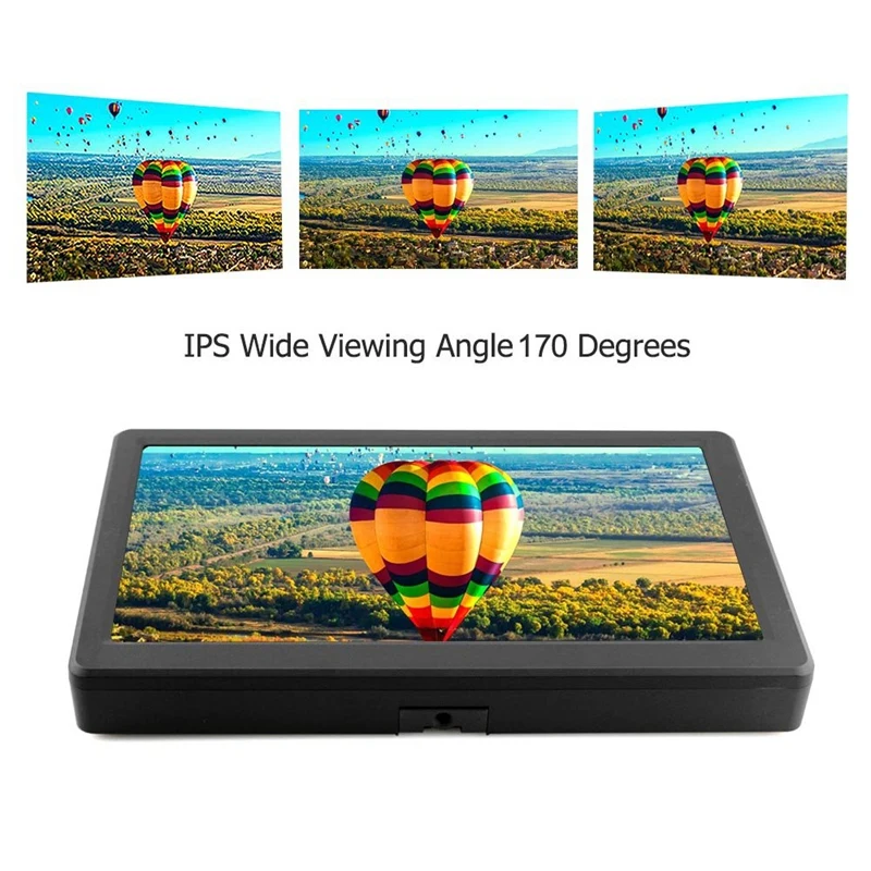 10,1 дюймов 1920X1080P Разрешение Hdmi Vga дисплей монитор Ips Ps3 Ps4 игровой экран со встроенными динамиками для Raspberry Pi B+/