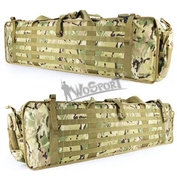 

Durable 115cm Tactical Outdoor Bags 600D Oxford Feature Pack Military Army Airsoft CS War Game Rifle Functional Pack Outdoor Bag