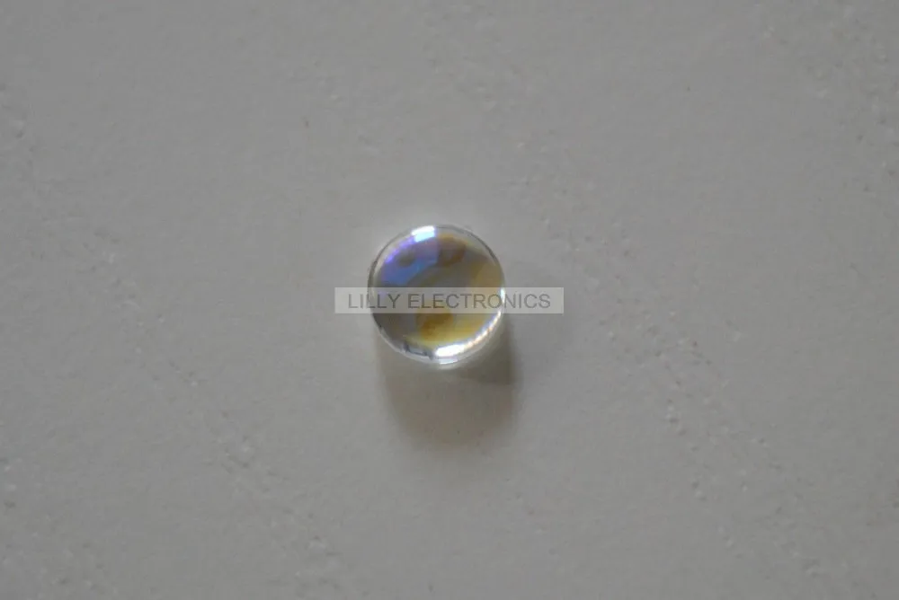 vidro asférica com foco de 12mm e 6mm de diâmetro