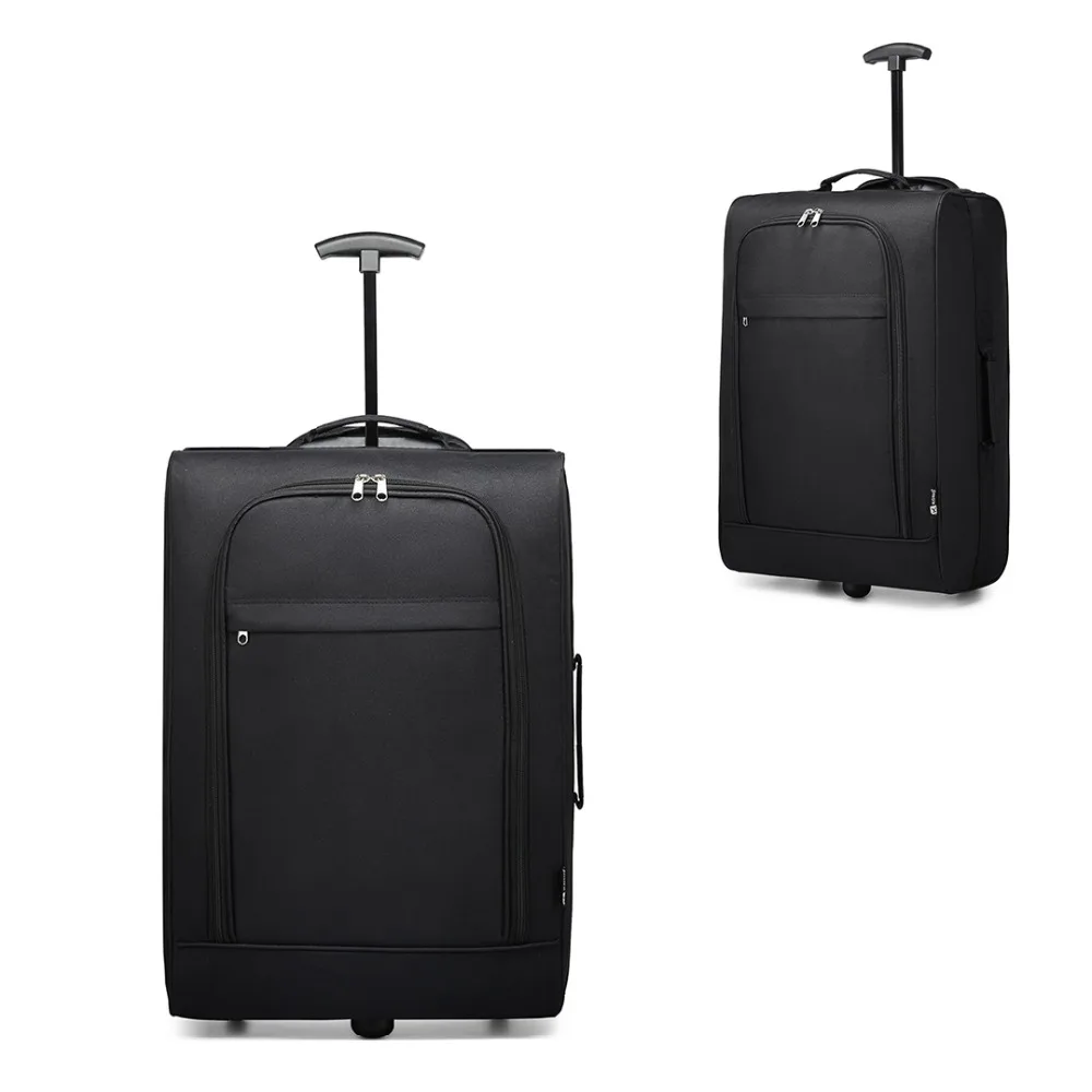 Us 28 83 27 Off Kono Suitcase Hand Luggage Carry On Trolley Case Travel Bags Black Oxford Soft S 2 Wheels Light Weight 20 Inch K1873 In Us 28 83 27 Off Kono Suitcase Hand Luggage Carry On Trolley Case Travel Bags Black Oxford Soft S 2 Wheels Light Weight 20 Inch K1873 In