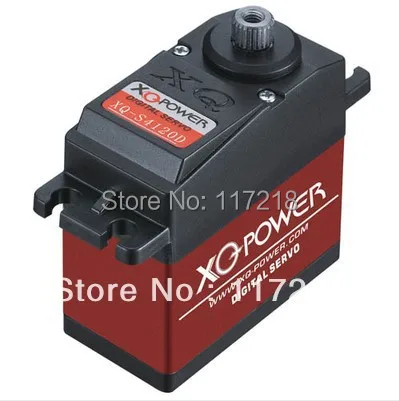 

20kg 2S lipo Metal heavy Servo Titanium Gear XQ-S4120D High voltage coreless 56G free shpping