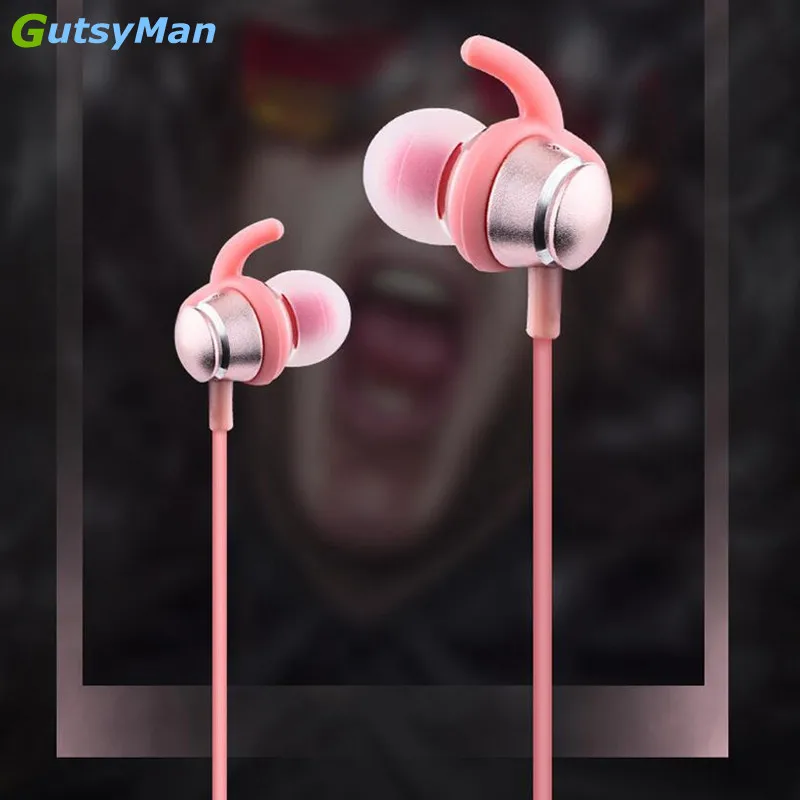 GutsyMan GM18 спортивные наушники Универсальные HiFi гарнитура стереонаушники бас для