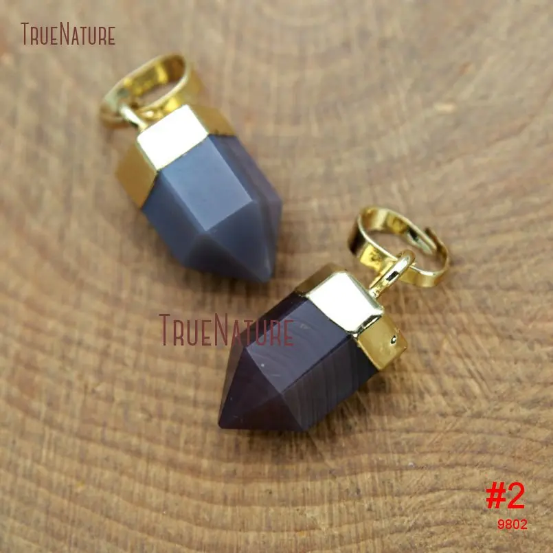 20180105-PM9803- Faceted Hexagonal Prisms Pendant Botswana Agate Pendant_2