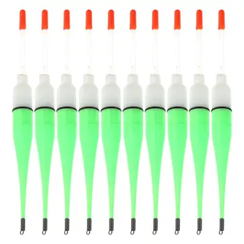 

10pcs/set LED Fishing Floats Plastic Luminous Floating Electronic Luminous Floats Night Fishing Tackles Accessories
