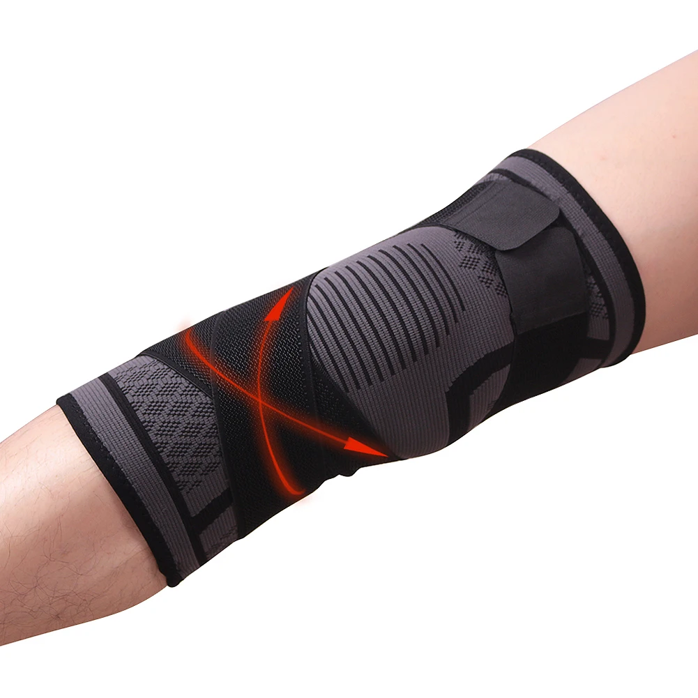 1 шт. ткацкий Бандаж на колено протектор компрессионная дышащая защита для бега