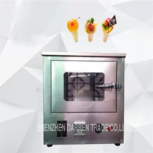 High quality Commercial Pizza machine cone maker sweet pizza tube machine enclosed oven 110V and 220V