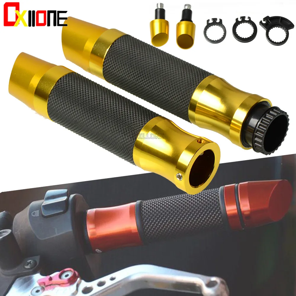 

For YAMAHA XMAX X-MAX X MAX 125 200 250 300 400 NMAX 125 155 22mm 7/8" Motorcycle Motorbike handlebar Rubber Grips 7 colors