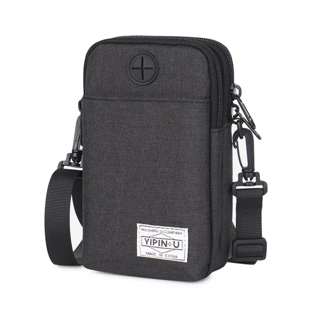 

Hot Multifunctional Waist Bag Neck Hanging Bags Adjustable Belt Waterproof Phone Bags with Earphone Hole BVN66