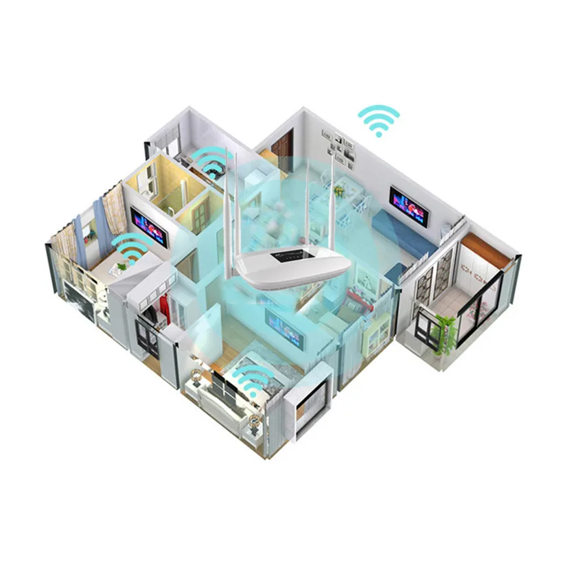 Wi Fi роутер TianJie с поддержкой 4G CPE LTE 150 Мбит/с|router with sim|4g lte wifi routerlte router |