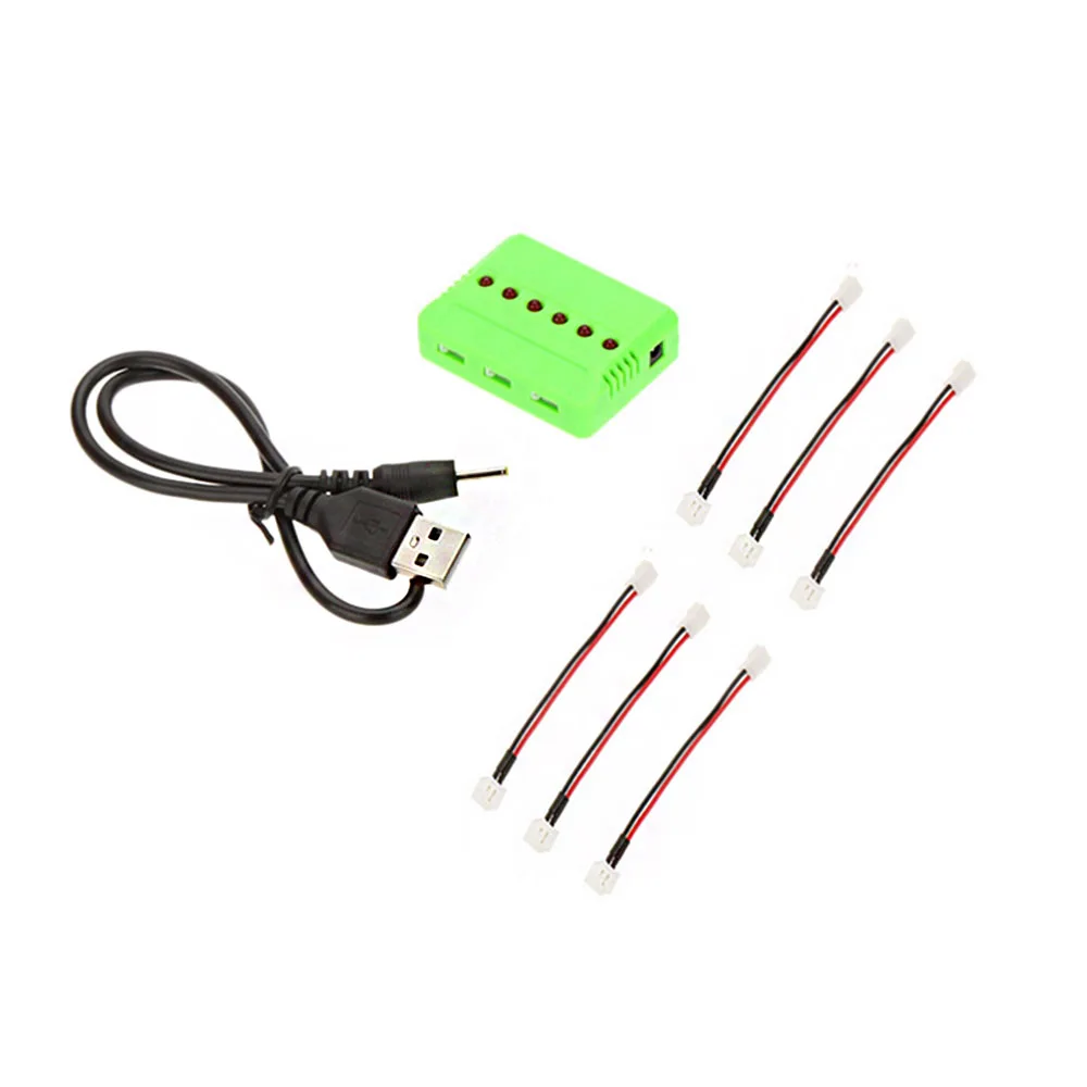 6 портовый USB Lipo аккумулятор X6 для радиоуправляемого вертолета самолета зарядное