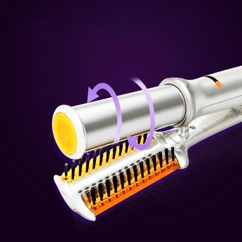 

New Beauty Hair Iron 2-Way Rotating Curling Iron 360 Degree Hair Straighten Device for Drop Shipping free shipping