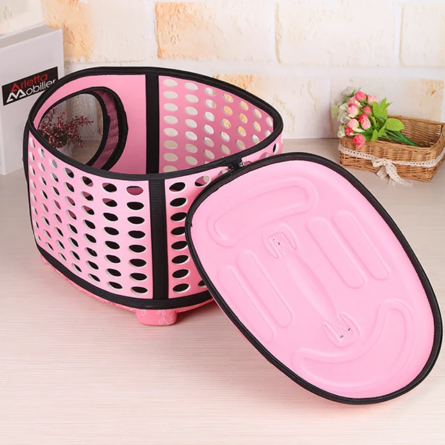 Portable Pet Carrier EVA Dogs Car Carrier Foldable Outdoor Travel Storage Backpack Collapsible Handbag Cage for Dog Cat Rabbit