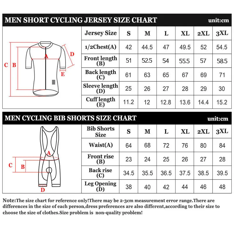 YKYWBIKE cycling jersey set MTB reflective bicycle clothing men gradient color