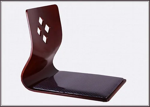 

(4pcs/lot) Floor Japanese Chairs Mahogany Furniture Living Room Sitting Chair Tatami Zaisu Floor Japanese Chairs Wholesales
