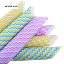 Nan Chuang 12 sztuk/partia drukowane Flet włókniny 1mm grubość poliester tkaniny do szycia lalki dekoracji wnętrz wzór 15x15cm