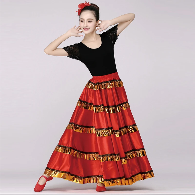 de baile para adultos, vestido de para escenario, falda de vientre, para Festival de corrida española, DL3477|Flamenco| - AliExpress