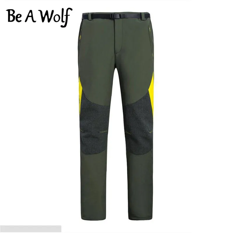 Ser un lobo senderismo acampar al aire libre pesca esquí caza ropa deporte ciclismo Trekking Softshell invierno hombres mujeres pantalón de esquí