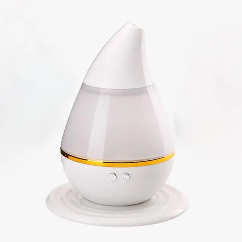 Buy Mini Portable Air Humidifier Water Drop Shape LED