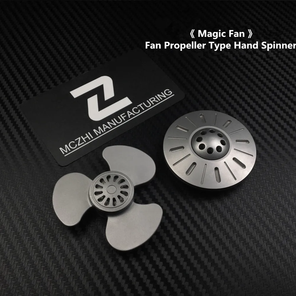 First Original Windward Rotation Magic Fan Metal Edc Fidget Hand Spinner Fan Propeller Gyros Autism Adhd Anxiety Stress Toy Fidget Spinner Aliexpress