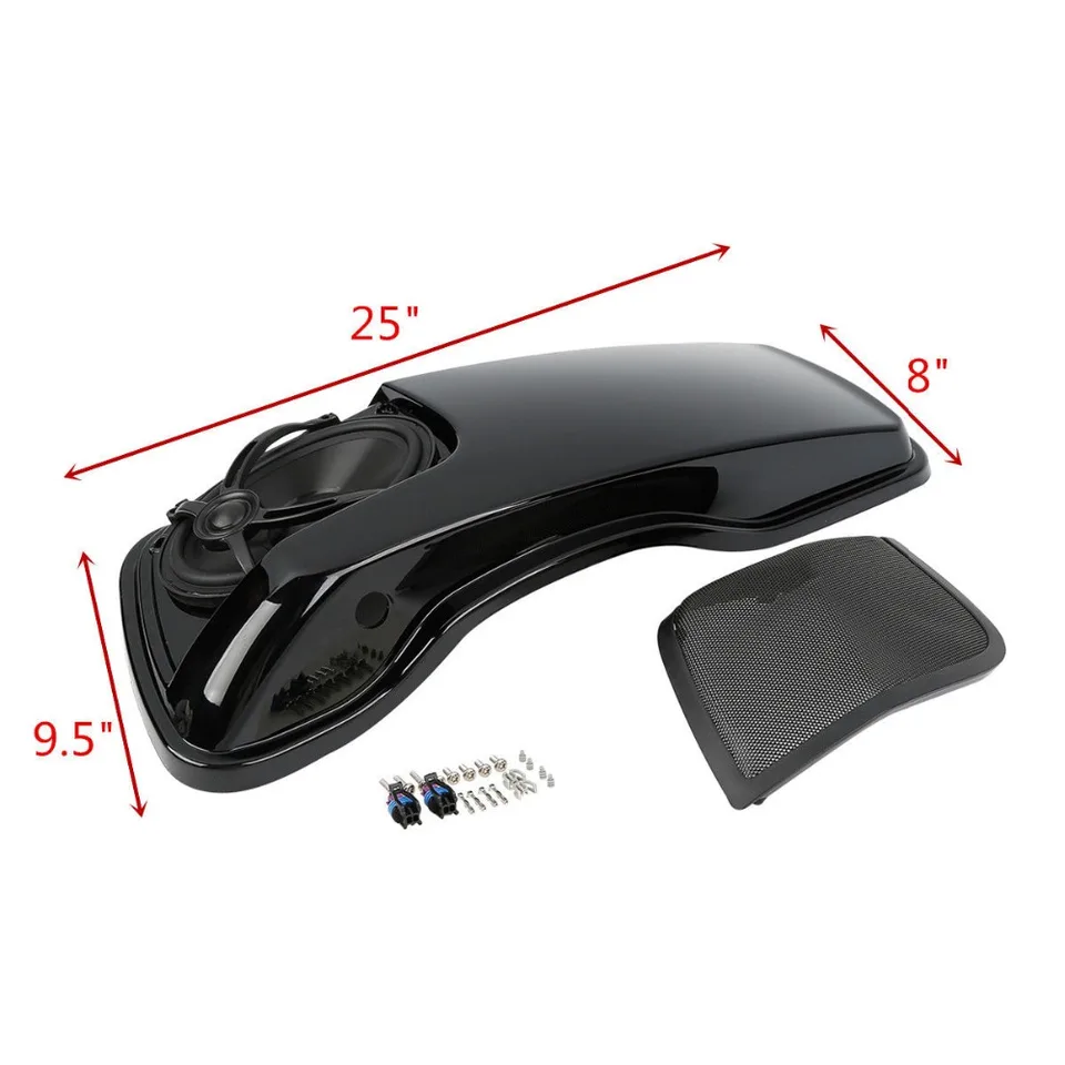 TCMT Panel De Cubierta Lateral Izquierdo Y Derecho Para Modelos Harley Touring Road King Road Glide Electra Glide Street Glide Fltr Flhx 2009 2023